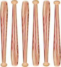 Sotiff inflatable baseball bats, 6-pack of 29.5 inch blow up bats in Wood color - view 2