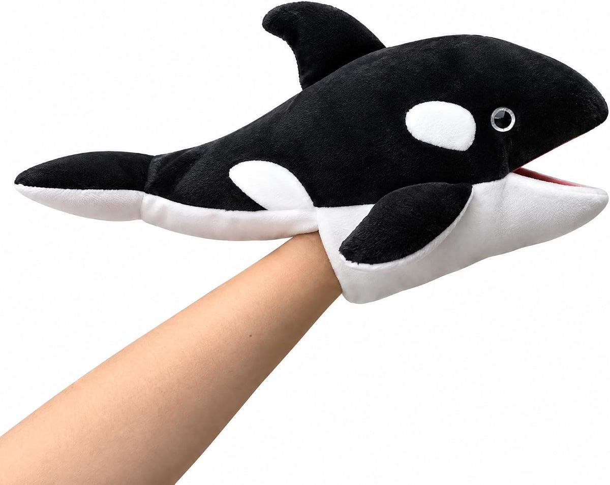 Marine Animals Hand Puppets for Kids, Toddler Includes Sharks - Whales / Marine Animals
