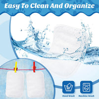 Tondiamo 20 Pcs Dog Diaper Pads Washable Reusable Liners - Female / Small - image 3