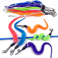 Cat Toy Worm Refills, 15 Pieces Interactive Cat Wand Attachments Worms Toy for Indoor Cats - 15 PCS Worm Refills - image 4