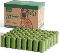 ATIFBOP Biodegradable Dog Poop Bags Rolls 360 Count Scented - 720 Count (Pack of 1) / Lemon Scent