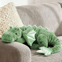 ARELUX Large 36in Cute Dragon Stuffed Animals Plush Toy Soft Matcha - Green / 36inch - image 3
