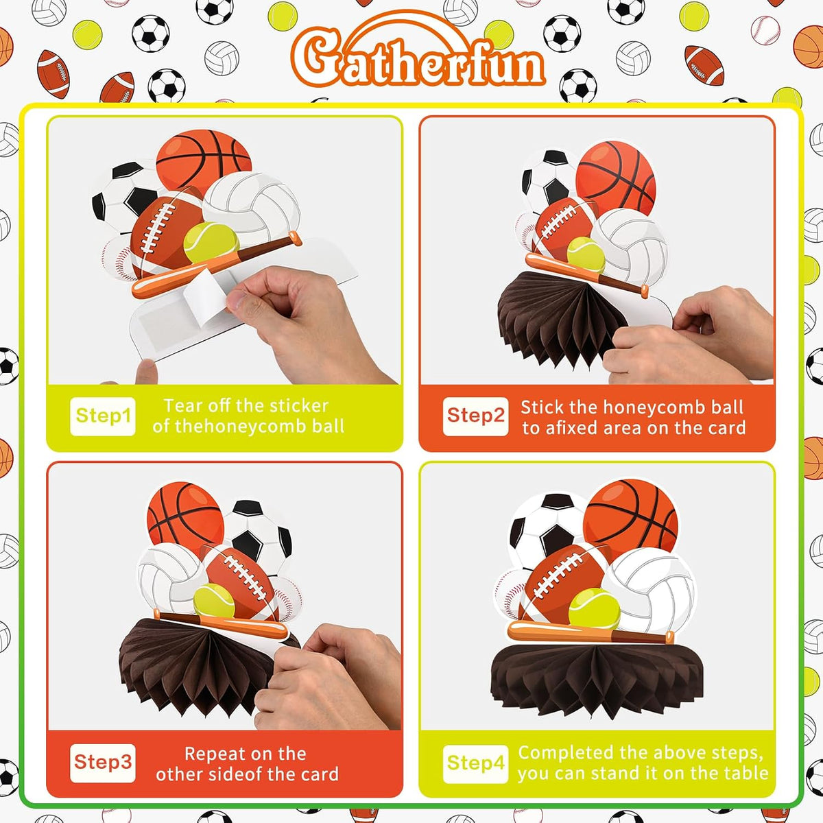 Halloween Party Decorations - Multicolor / Sports - image 3