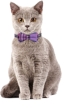 Faleela Breakaway Cat Collar with Bells - 2023new-Purple - image 4