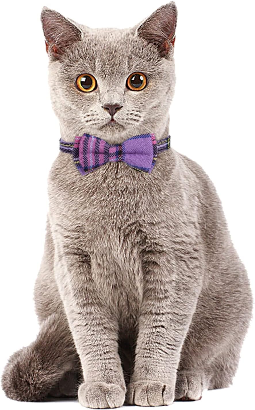 Faleela Breakaway Cat Collar with Bells - 2023new-Purple - image 4