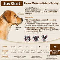 Crazy Felix Nylon Dog Muzzle for Small Medium Large Dogs Poodle Labrador Golden Retriever Doberman, Air Mesh Breathable and Drinkable Pet Mouth Guard for Anti-Biting Chewing Scavenging(XL, Grey)
