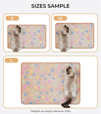 Luciphia 1 Pack 3 Blankets Fluffy Premium Fleece Pet Blanket Flannel - 30x20 inch (Pack of 3) / Pink/Brown/Purple Bone - image 3