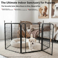 Dog Play Pen Indoors/Outdoor - 6 Panels / 32'' High - image 2