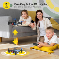 Holy Stone HS190 Foldable Mini Nano RC Drone for Kids Gift Portable - BLUE - image 2
