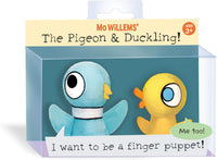 YOTTOY Mo Willems Collection - Pigeon & Duckling Finger Puppets