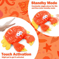 Mity rain Interactive Lobster Dog Toy – Essentials for Dogs - Crab - image 4
