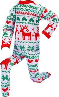 E-Ting one-piece Christmas pajamas for elf doll in reindeer style - view 7