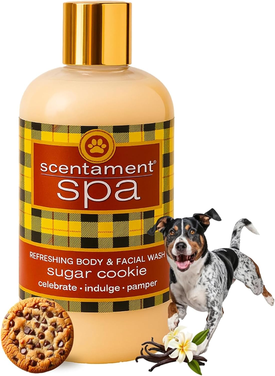 Best Shot Pet Scentament Spa Seasonal Facial & Body Wash - Sugar Cookie / 16 fl oz