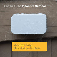 SVD.PET Dog Poop Bag Dispenser, Wall Mount Waste Bag Dispenser - White / 1 Dispenser only - image 3