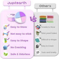 JUPITEARTH air dry clay kit for kids with 12 animal models - view 4