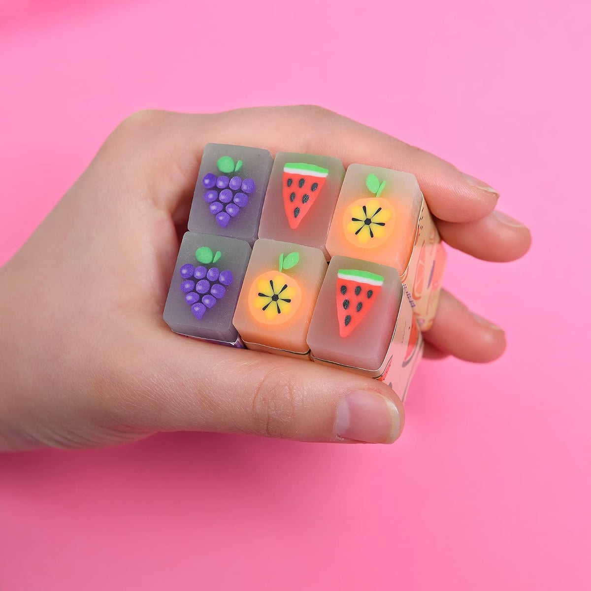 15Pcs Cute Fruit Erasers for Kids - Fruit - image 3
