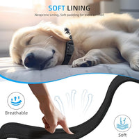 Reflective Air Tag Dog Collar - 100% Waterproof Dog Collar AirTag Holder | Extra-Durable, Soft Padded AirTag Dog Collars for Small Medium Large Dogs