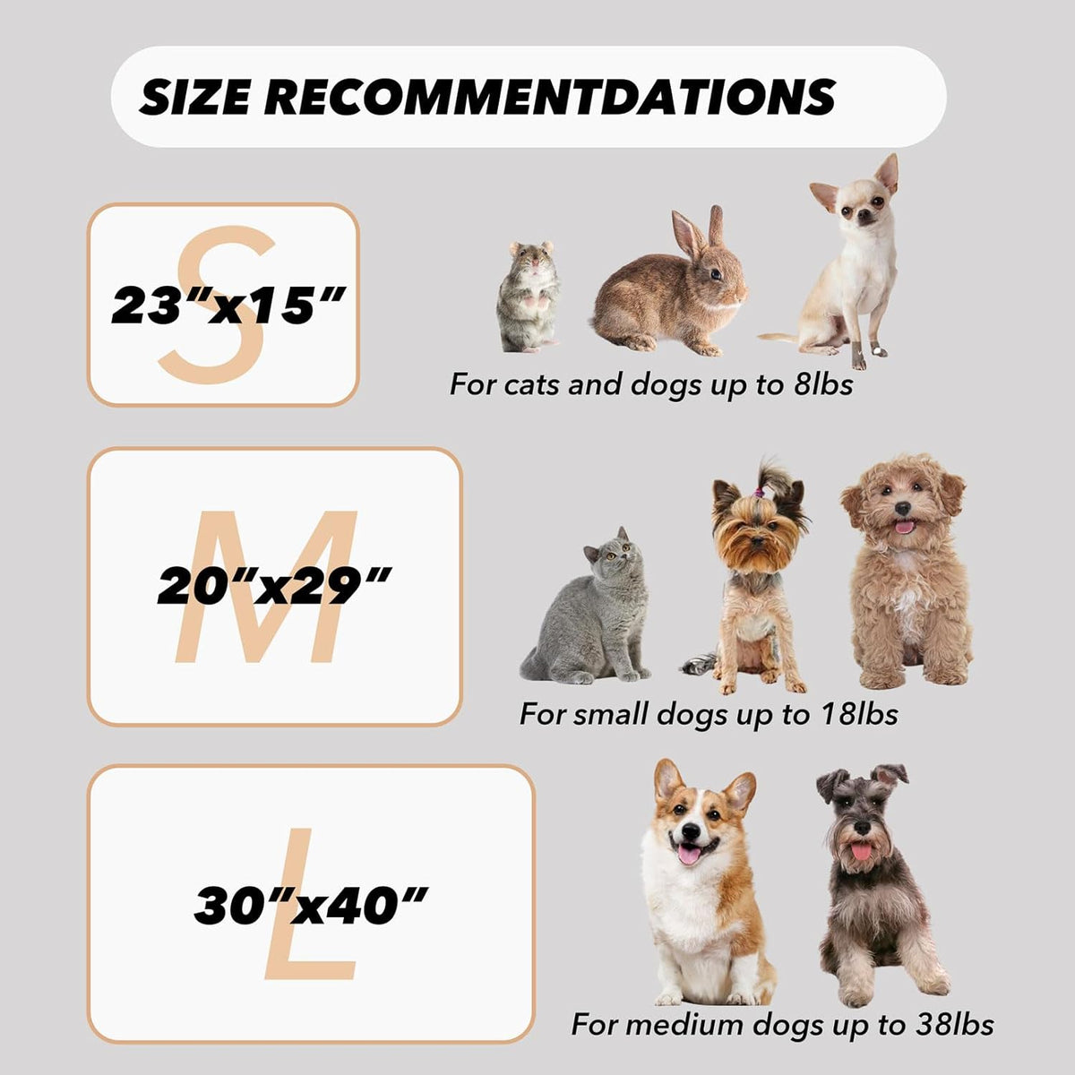 1 Pack 3 Puppy Blanket, Fleece Pet Small Dog Blanket for Puppy Cat, 40"x30" – Essentials for Dogs - Large(40"x30") / Bone/Love/Star - image 4