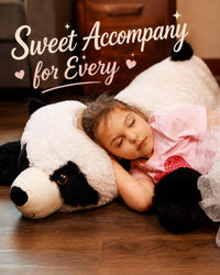 BENINY 31 Inch Giant Bunny Stuffed Animal - Panda Bear 47in - image 4