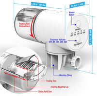 Automatic Fish Feeder Dispenser for Aquarium - White - image 3