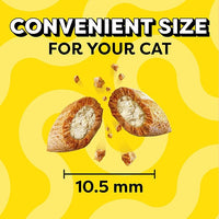 Temptations Classic Crunchy and Soft Cat Treats Tempting Tuna Flavor, 3 oz. Pouch (Pack of 12)
