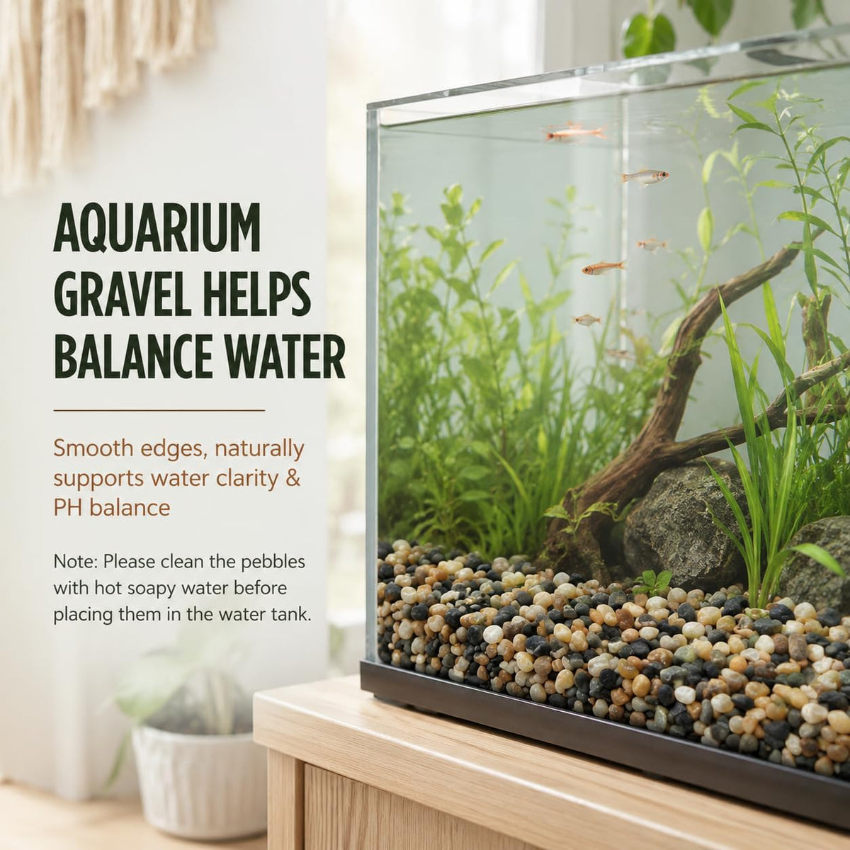 NUPICK 6 lb Aquarium Gravel - 12 lb - image 2