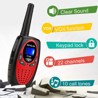 Retevis RT628 Walkie Talkies for Kids - Red / 4 - image 3