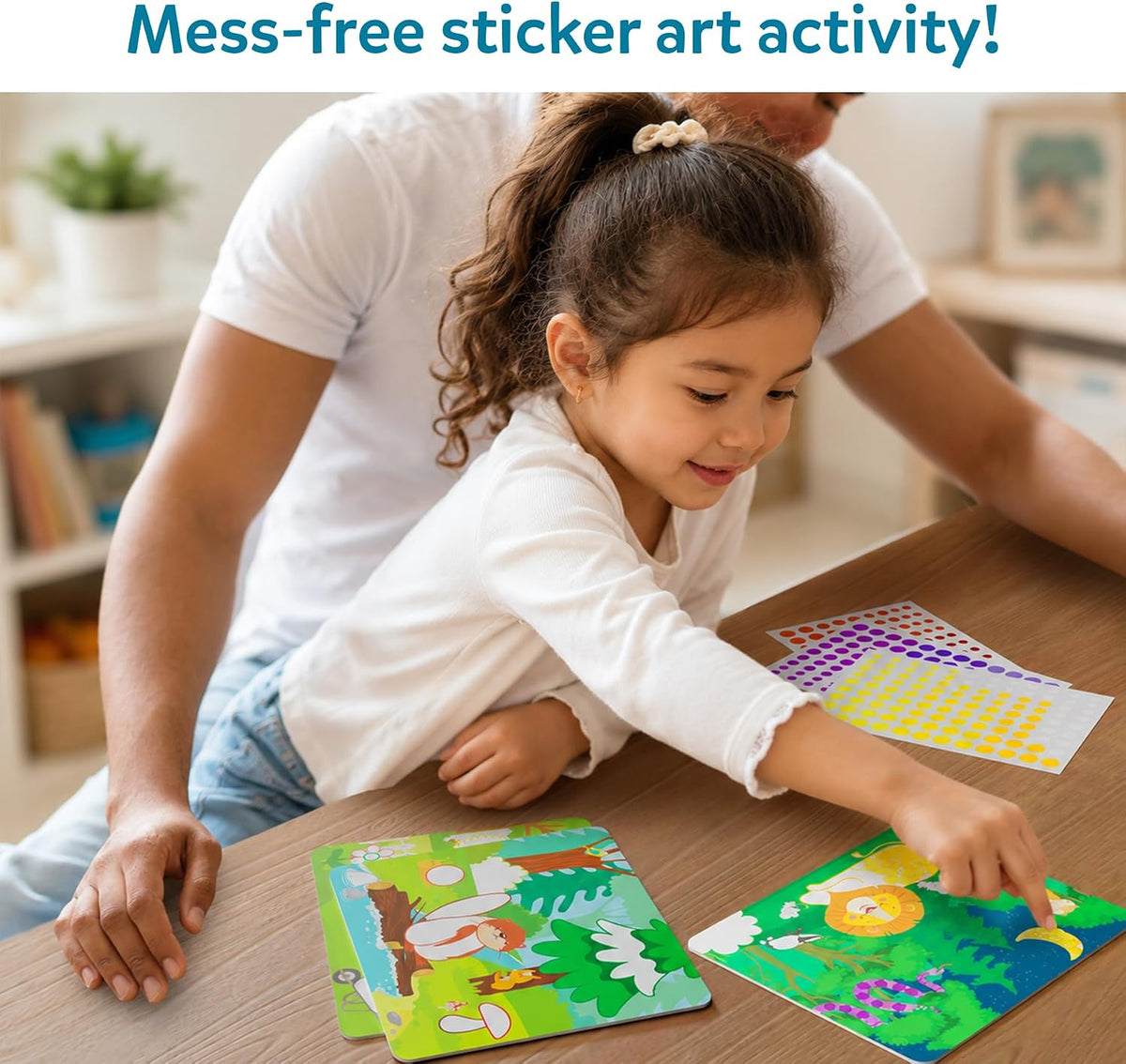 Skillmatics Dot It Sticker Art, Unicorns & Princesses Sparkle - 3. Animals - image 3
