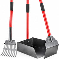 Heavy Duty Metal Pooper Scooper for Large Dogs