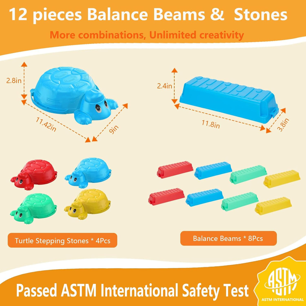 Balance Beams Stepping Stones For Kids - image 2
