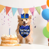 STMK Dog Birthday Party Supplies - Small / Blue - image 2