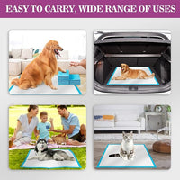 IMMCUTE Large Dog Pee Pads 28"x30"-50 Count | Large Puppy Pee Training Pads Super Absorbent & Leak-Proof | Disposable Pet Piddle and Potty Pads for Puppies | Dogs | Doggie