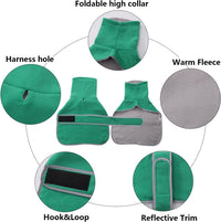 Dachshund Sweaters, Dachshund Coat Perfect Dog Winter Coat with Padded Fleece Lining - Large / Green - image 3
