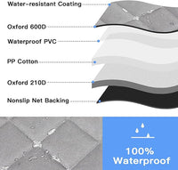 Kytely Dog Car Seat Cover XL, Heavy Duty Dog Seat Cover for Back Seat, 100% Waterproof Nonslip Hammock for Car with Side Flap, Scratch Proof Pet Back Seat Covers