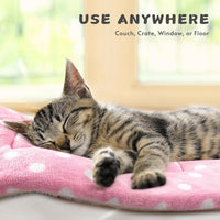 2 Pack Cat Blanket for Indoor Cats - Polka Dots / 13X10 in - image 3