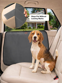 2 Packs Dog Car Travel Accessories - Gray - image 2