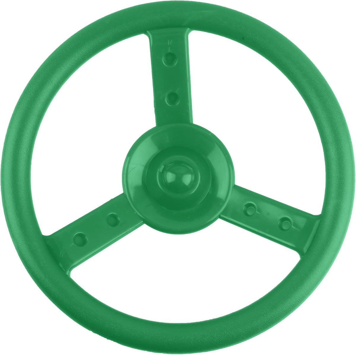 Haconba 10 inch blue plastic playground steering wheel with mounting hardware - view 3