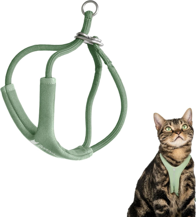 Escape Proof Y Shape Cat Harness Anti-Choke – Essentials for Cats - Olive / S