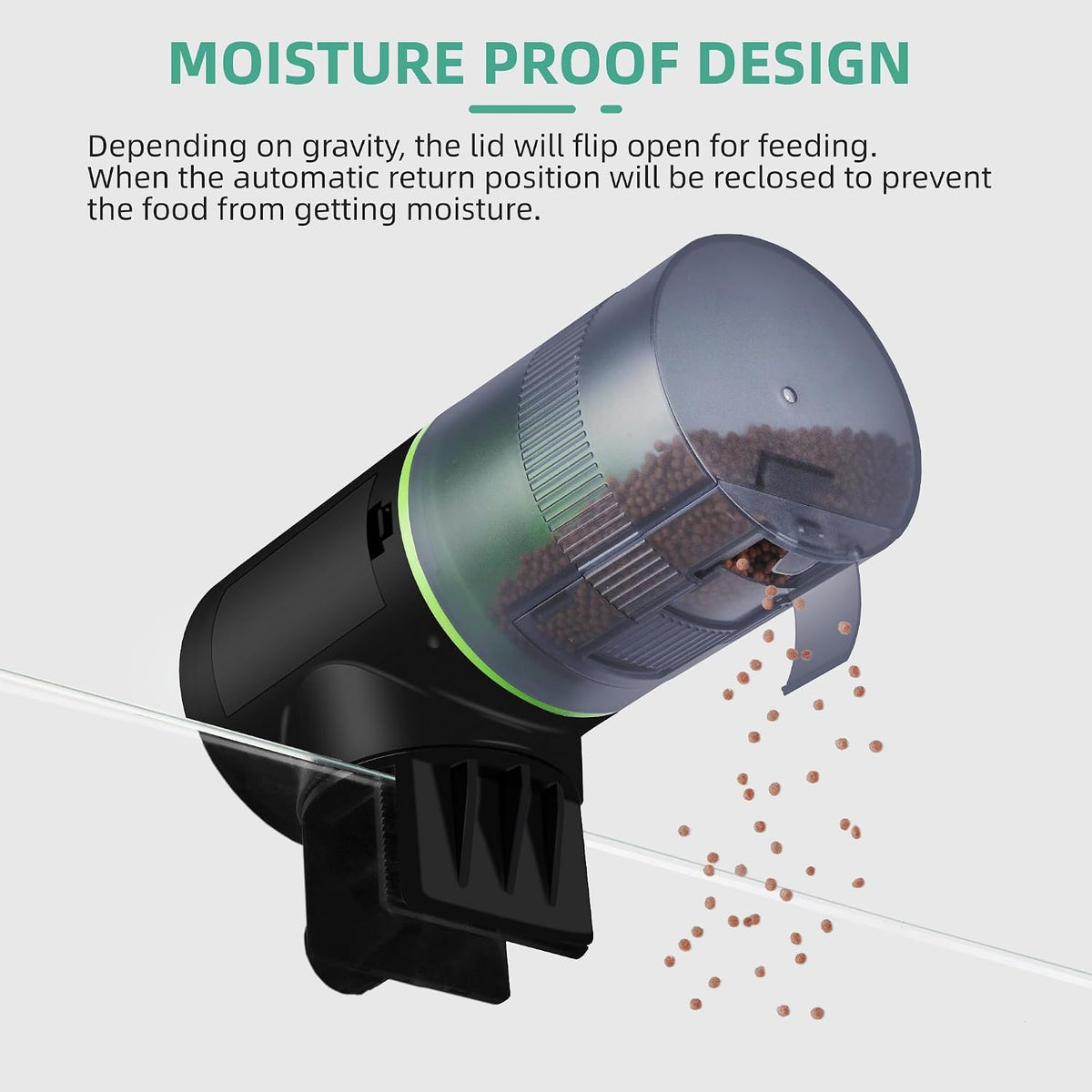 Freesea Automatic Fish Feeder for Aquarium: One-Touch Easy Setup & 3 - FS-069BT - image 4