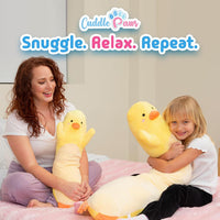 Cuddle Paws Unicorn Plush Body Pillow for Kids, Soft Toy - Duck / Large - 47 Inches - image 3