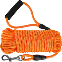 Vivifying Floating Long Dog Leash - 32ft / Orange