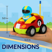 Toddler Remote Control Train - Race Car - image 4