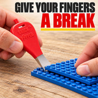 Brick Popper Brick Separator Tool, Building Block Remover Gadget - Red - image 2