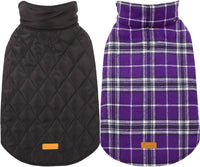 Kuoser Waterproof Dog Coat - Purple / Small (Pack of 1)