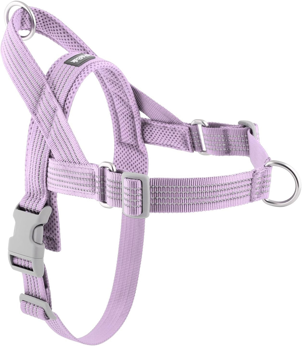 No Pull Dog Harness with Handle - Purple / L