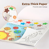 Jar Melo Paint with Water Books for Toddlers, Animals – Fun for Kids & Family - Exploring Space - image 2