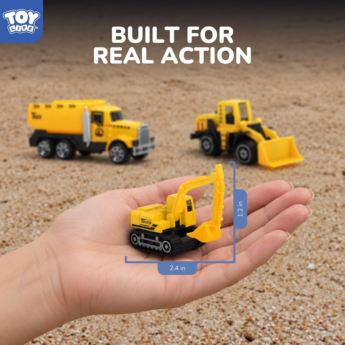 TOY Life 28 PCS Construction Toys for boy Age 3-5 - Modern - image 2