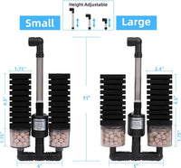 AQUANEAT Aquarium Electric Sponge Filter for Fish Tank - Large - image 4