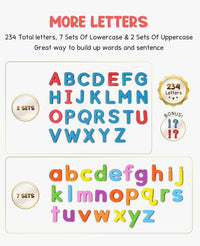 Gamenote Magnetic Alphabet Letters Kit - 238PCS - image 2