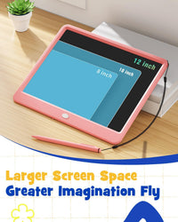 ORSEN LCD Writing Tablet 10 Inch - Pink / 12 inch - image 3